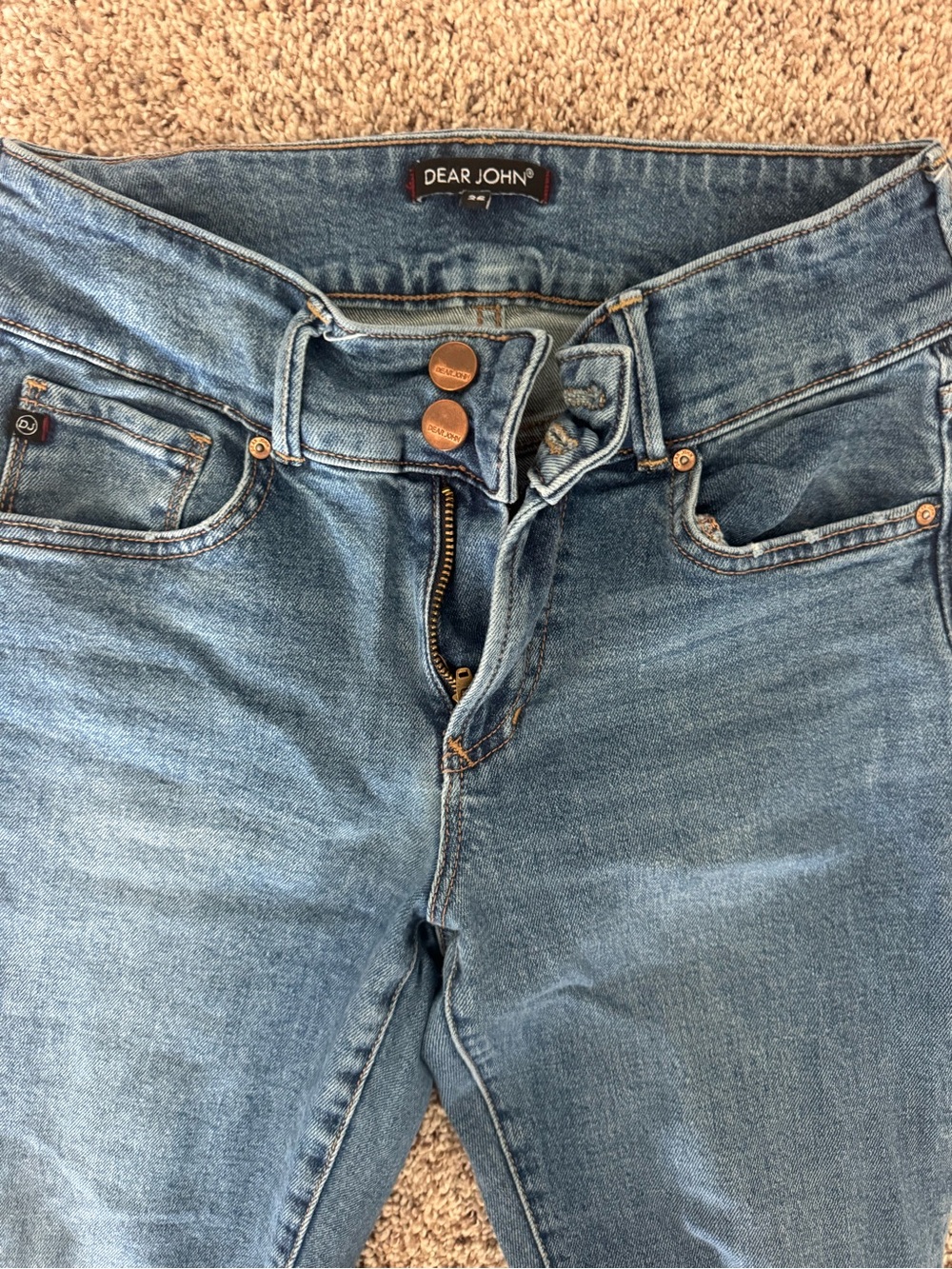 Dear John High-Rise Light Blue Denim Jeans